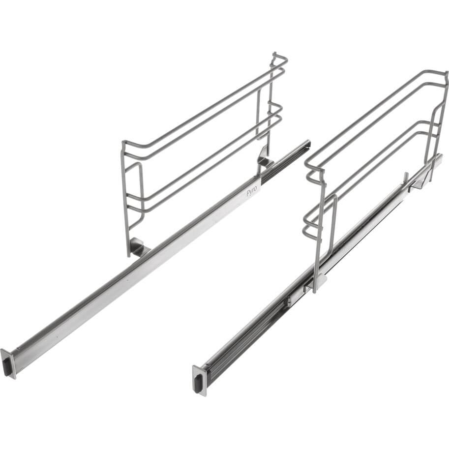 Teleskopauszug 1-fach Paar (links und rechts) f�r Pyrolyse f�r Ger�te mit Mikrowelle 45 cm- Max  15 kg (BD-17007588)