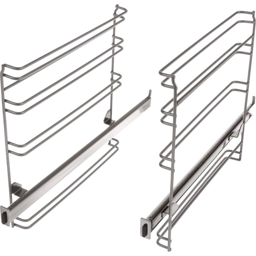 Teleskopauszug 1-fach Paar (links und rechts) f�r Pyrolyse f�r Ger�te mit Mikrowelle 60 cm- Max  15 kg (BD-17007589)