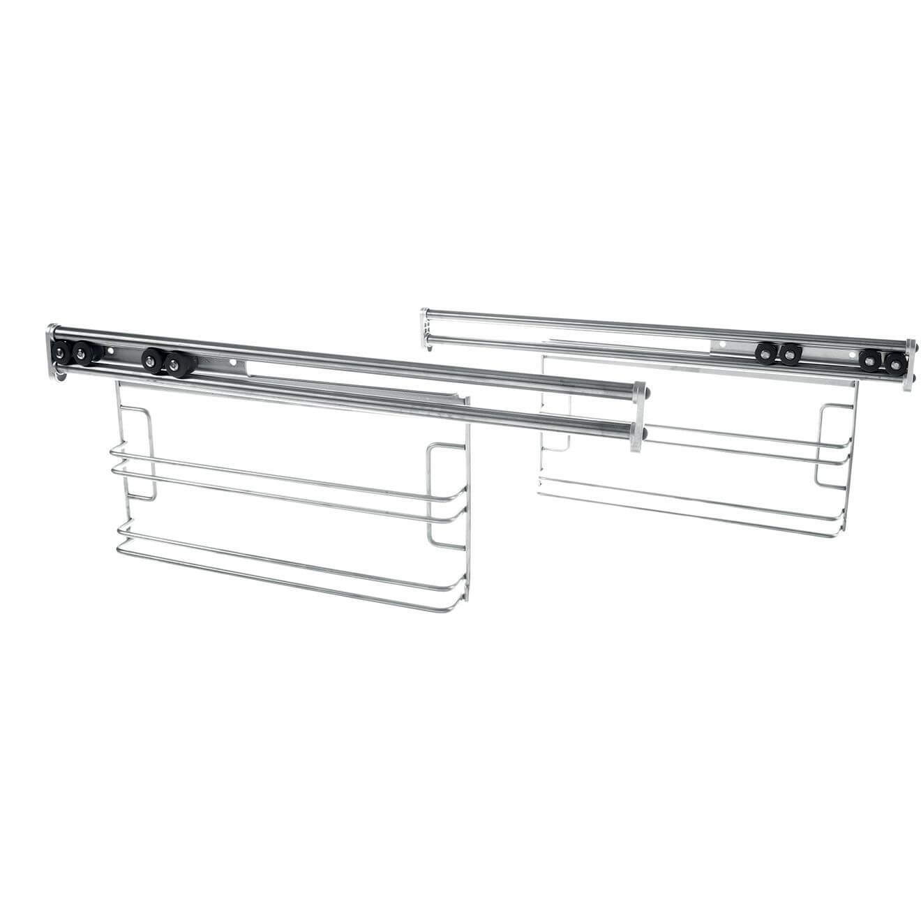 Teleskopauszug 1-fach Paar (links und rechts)- optimierte Version- nicht f�r pyrolyse f�r Ger�te mit Mikrowelle 45 cm- Max  15 kg (BD-17000164)