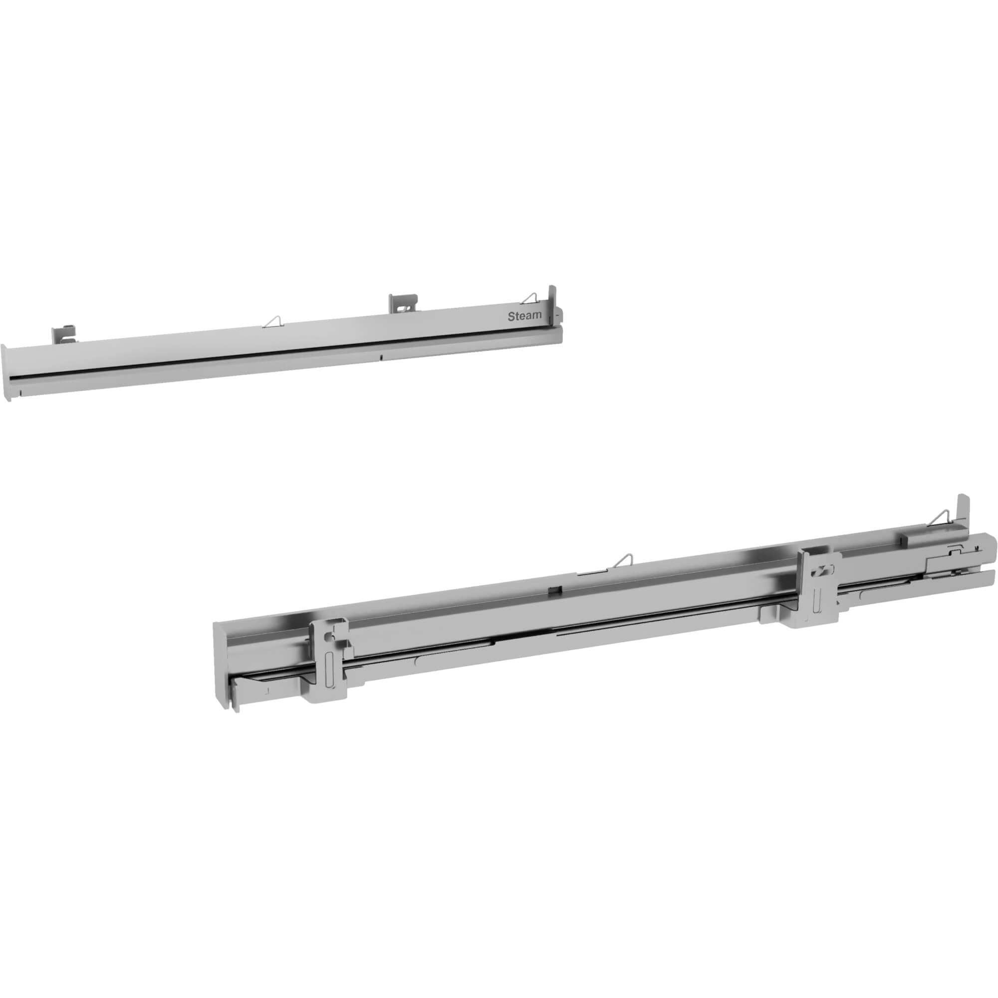 Teleskopauszug 1-fach �berauszug Clip Rail Set (rechts und links)- Level-unabh�ngig f�r Dampfger�te- Max  15 kg (BD-17007688)