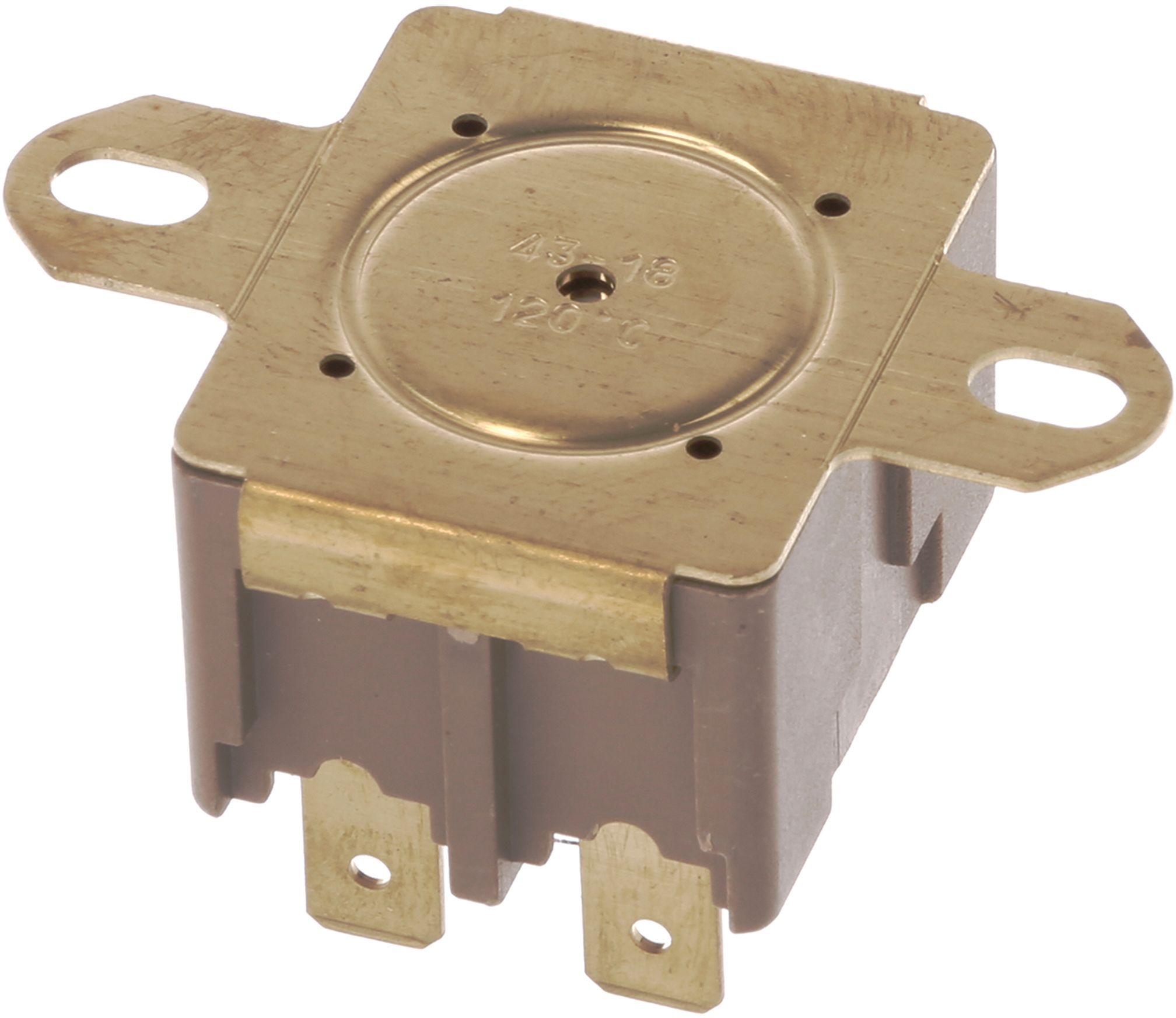 Temperaturregler Thermostat double 120-C- 2x �ffner Sicherheitsschalter am K�hlluftkanal (BD-10007226)