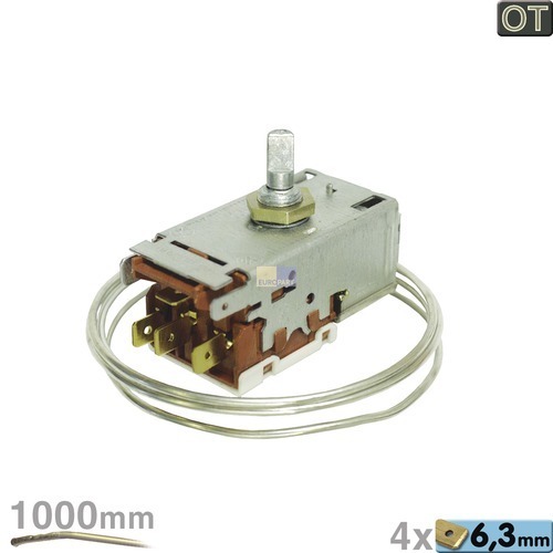 Thermostat K56-L1882 Ranco 1000mm Kapillarrohr 4x6- 3mm AMP (2262191022)