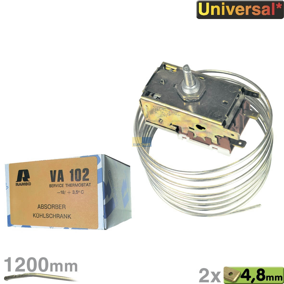Thermostat Ranco VA102 K50-H1105 Universal f�r Absorberk�hlger�t (KD-K50H1105002)