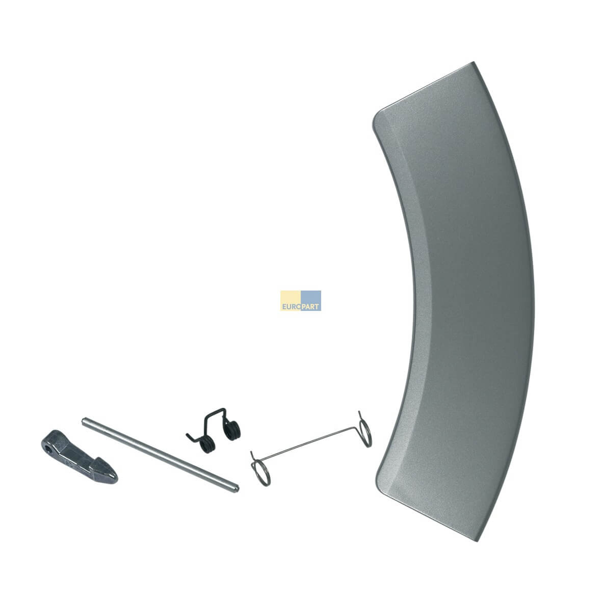 T�rgriff silber AEG 405518648-2 Original f�r Waschmaschine (KD-4055186482)